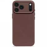 Etui Decoded Leather Backcover z MagSafe na iPhone 17 Pro Max - brązow