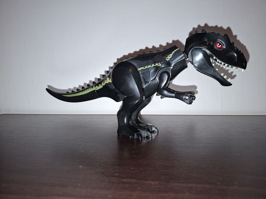 Jurassic world indominus rex(czarny) kompatybilne z lego