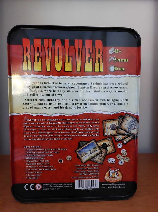 Revolver (Board Game, Jogo de Tabuleiro)