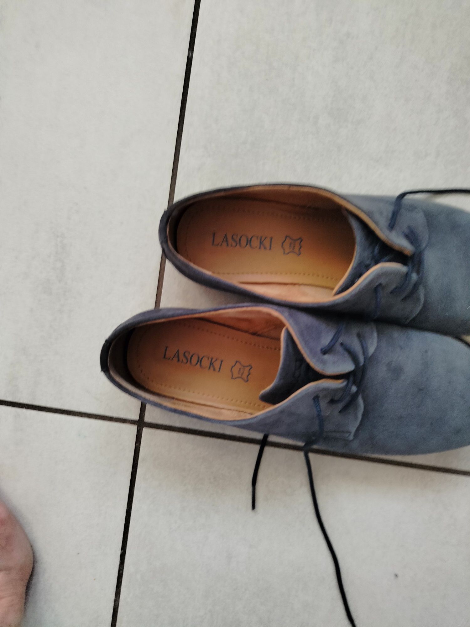 Półbuty Lasocki, rozmiar 38, granatowe