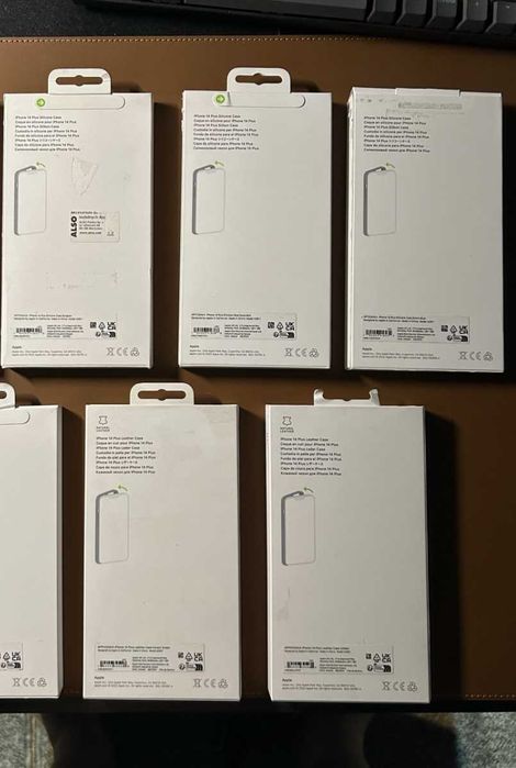Nowe oryginalne etui Apple iPhone 14 Plus Faktura Różne Wzory