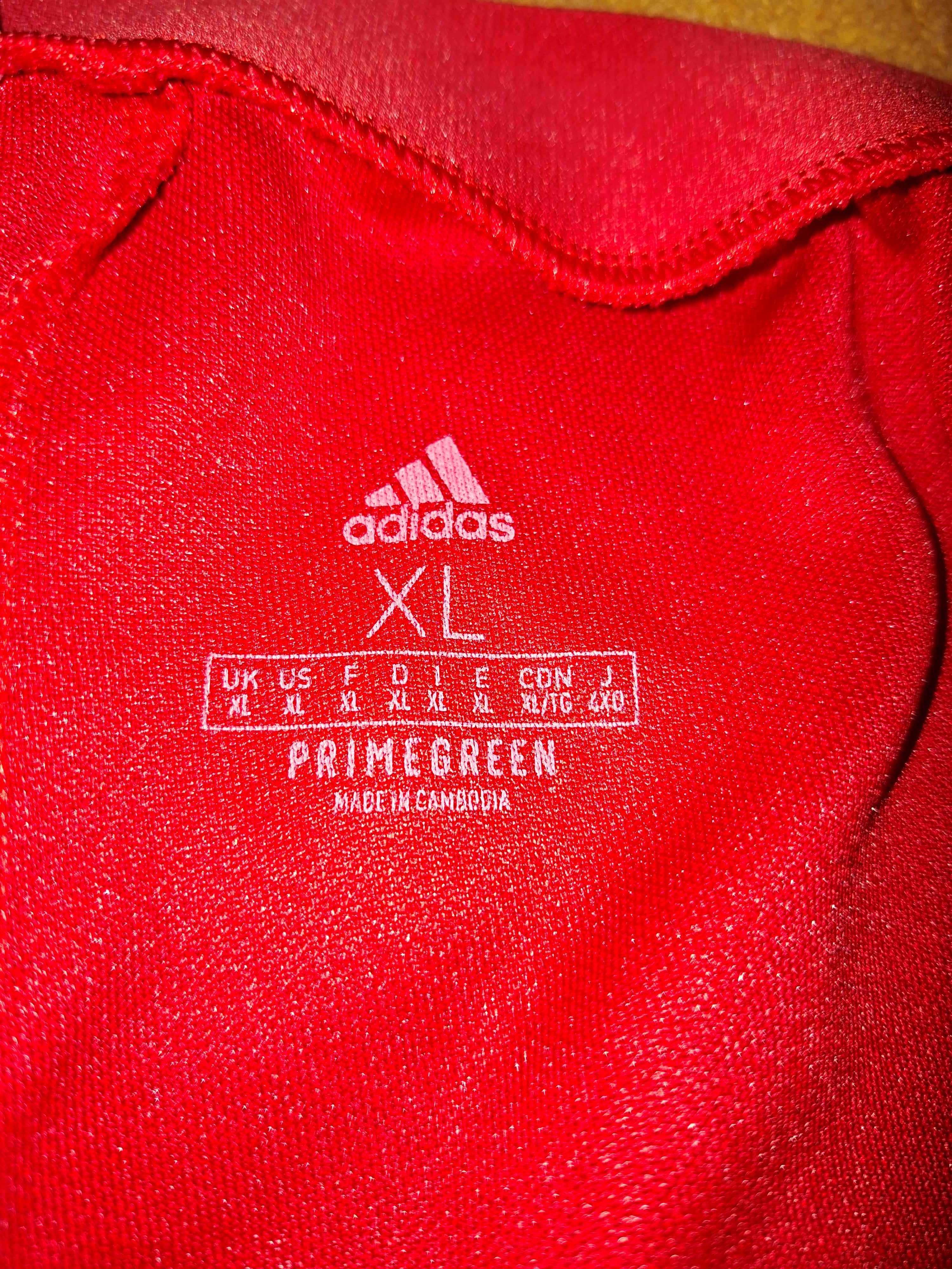 Spodnie dresowe Adidas Tiro 21 GJ9869, rozmiar XL, czerwone