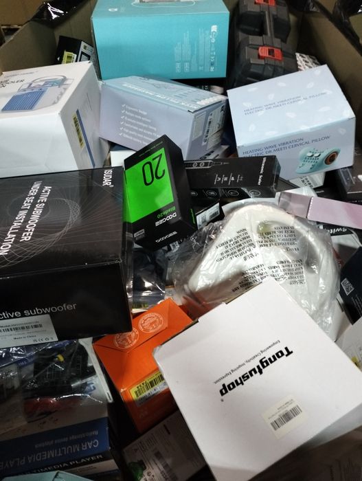 Amazon palety elektronika zwroty konsumenckie