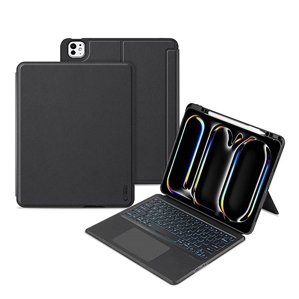Tech-Protect Scmag Pen + Keyboard Ipad Pro 13/7 / 2024 Black