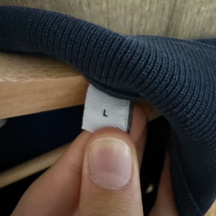 Оригінальне поло Burberry темно-синє (жіноче)