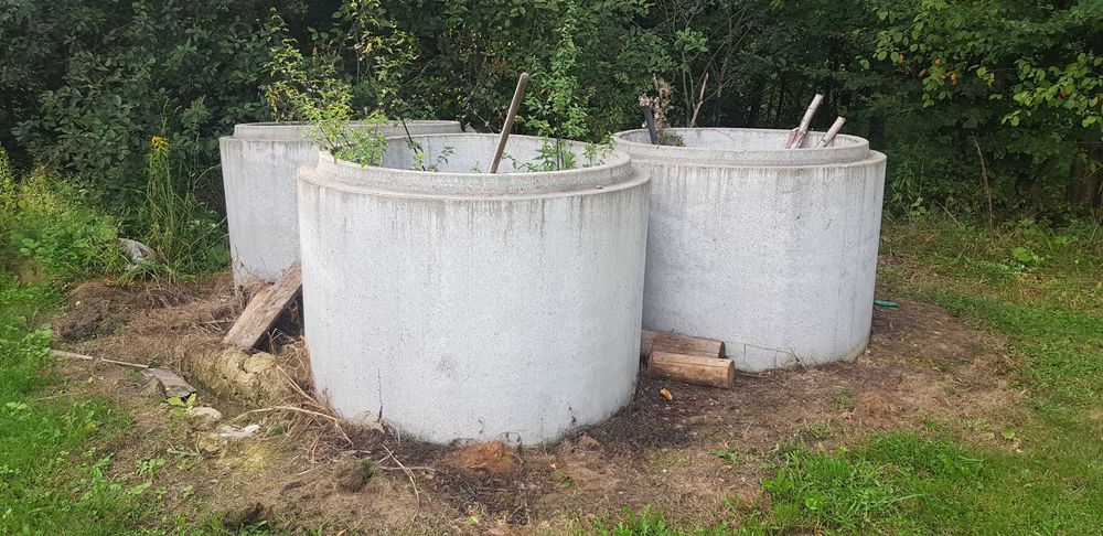Krąg betonowy zbrojony 120x100 - Studnia