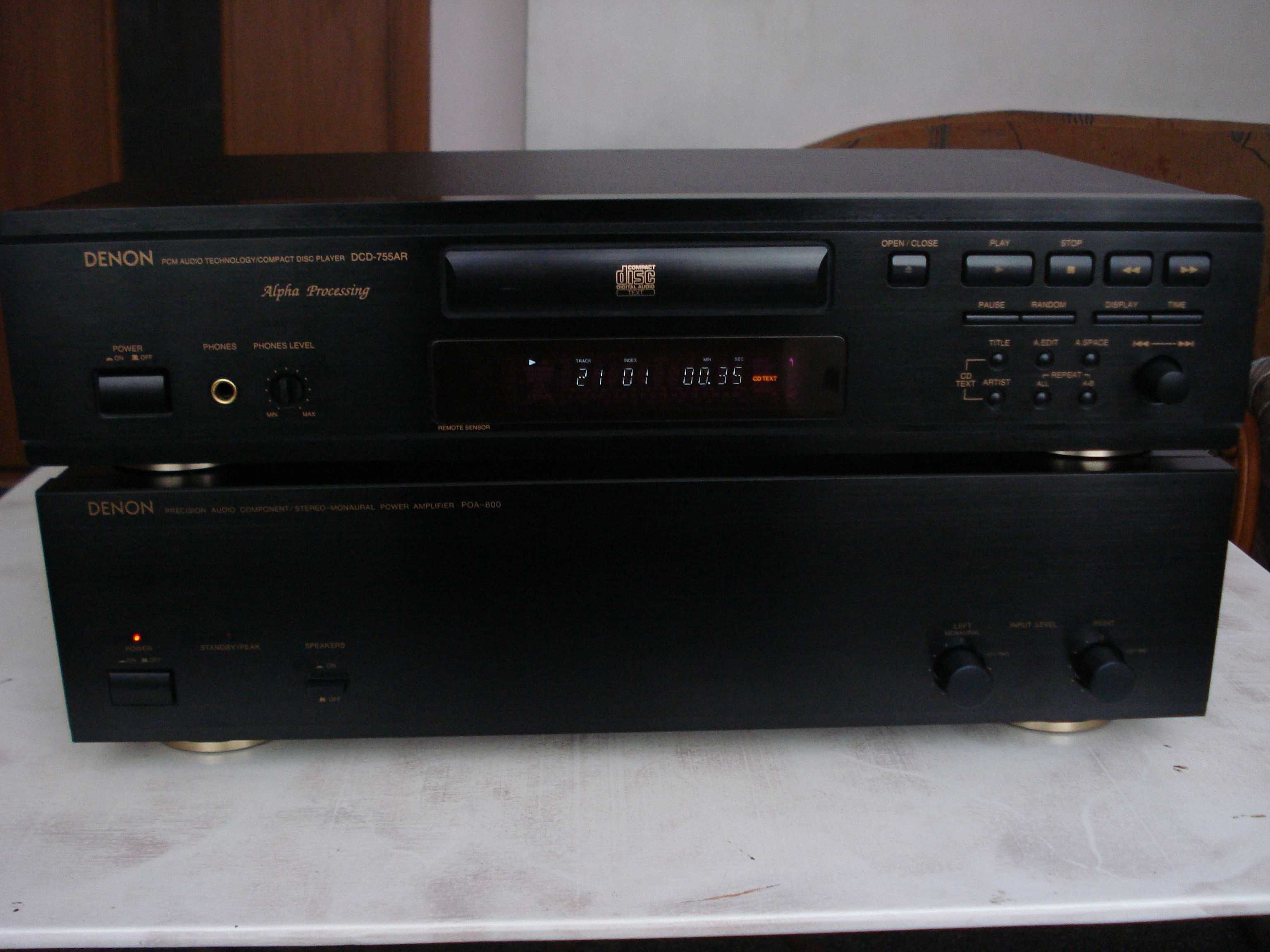 Підсилювач "Denon" PMA-860, POA-800, SA-3350