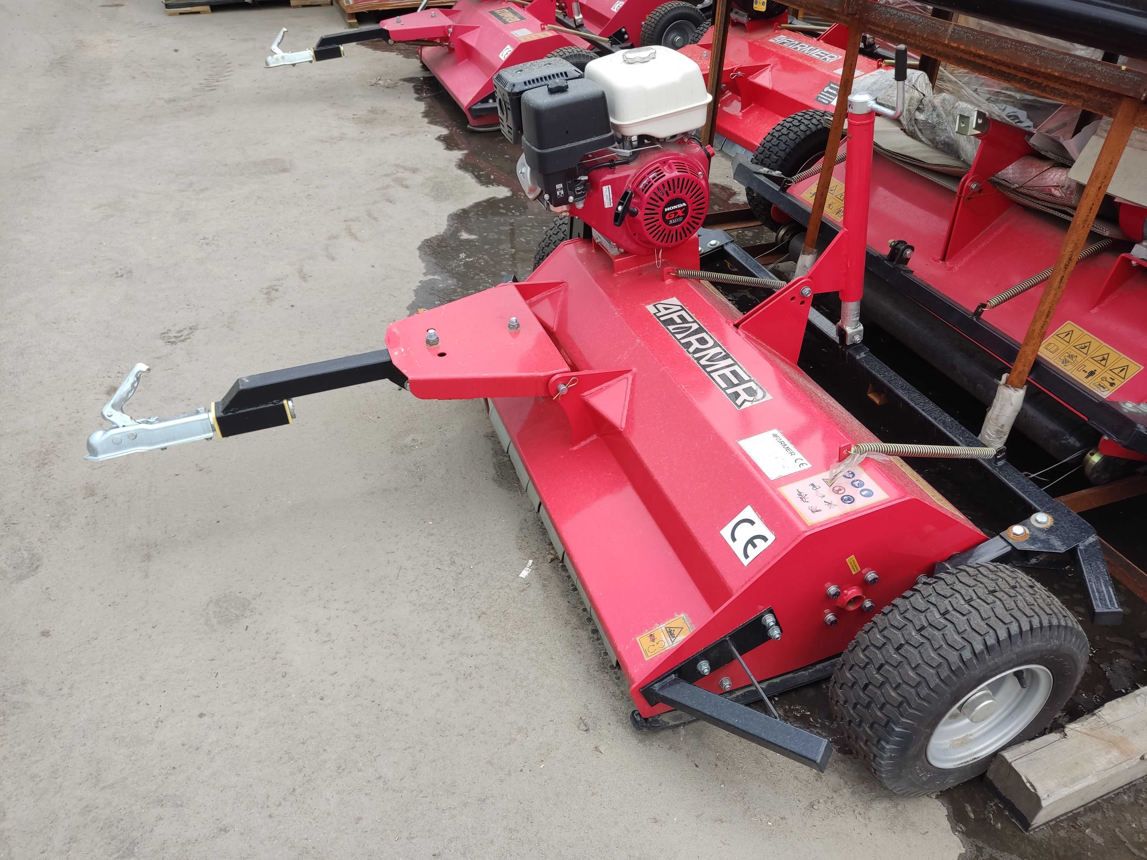 Nowa Kosiarka bijakowa mulczer ciągana spalinowa do traktorka quad/ATV