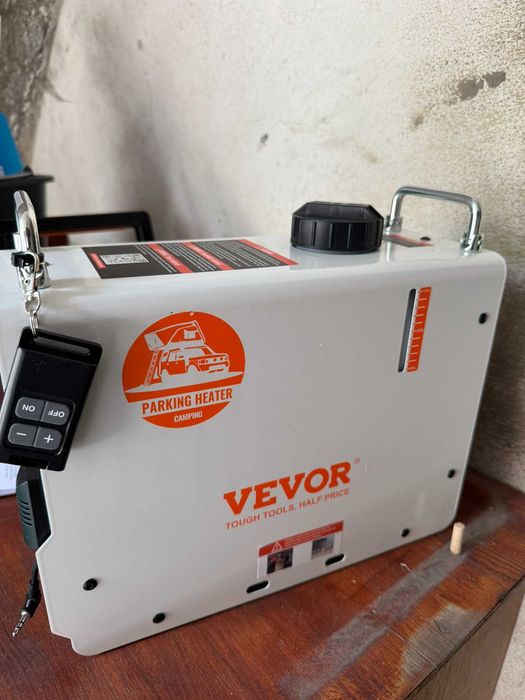 Nagrzewnica webasto Vevor z bluetooth 2 kW z zasilaczem 230v camping