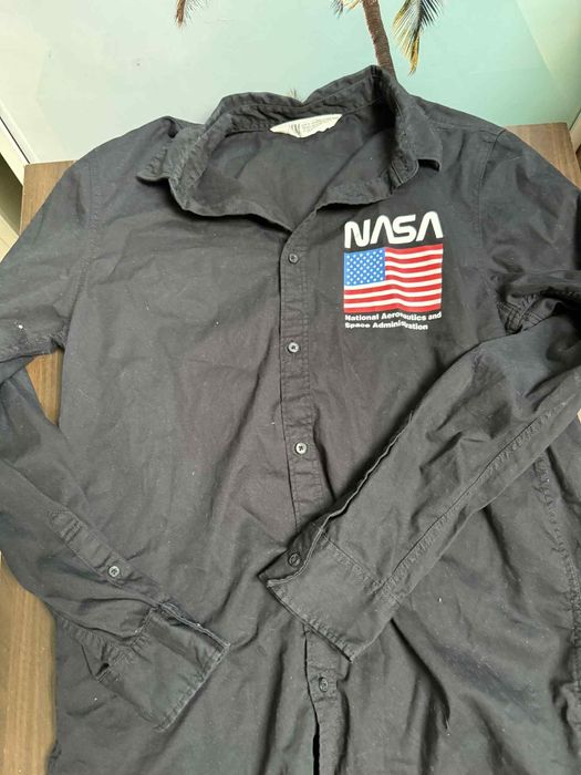 Koszula NASA marki h&m dla 14-latka
