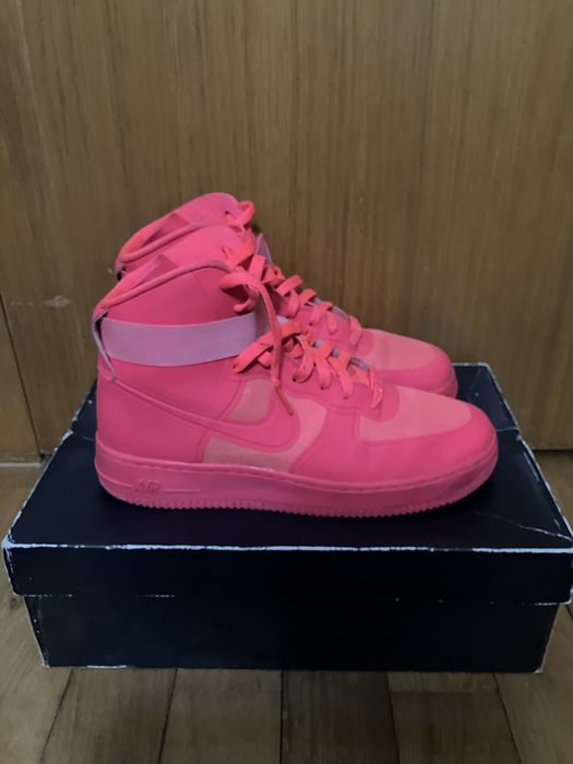 Nike Air Force I HI HYP PRM Solar Red