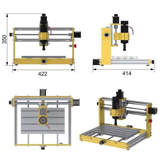 Гравер CNC 3018 PLUS 2.0 PRO MAX фрезер ЧПУ станок 500W