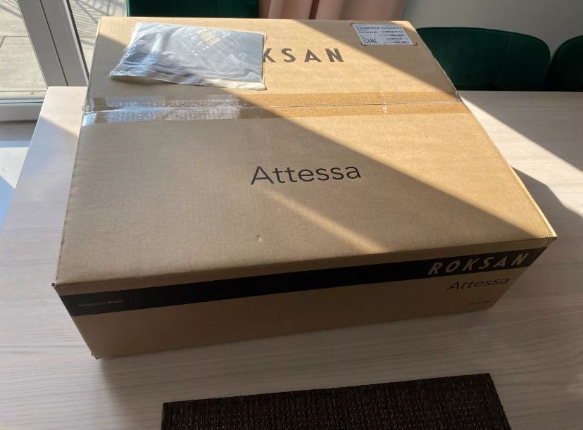Roksan Attessa Integrated Amplifier Srebrny