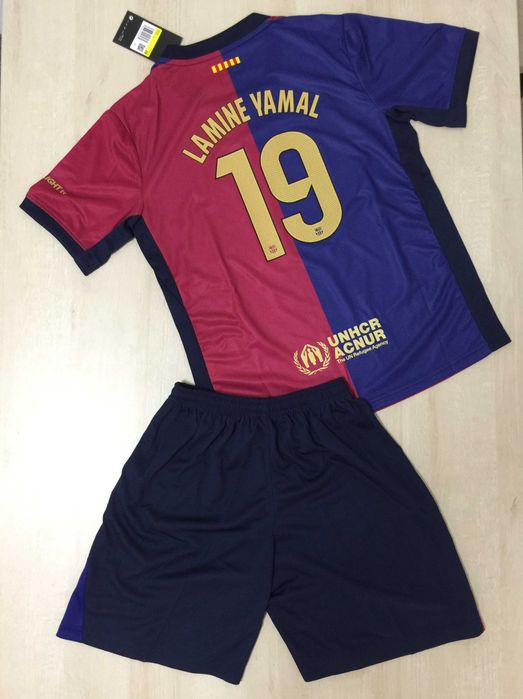 Koszulka Barcelona-Komplet dzieciecy-Robert Lewandowski-gospodarczaR28