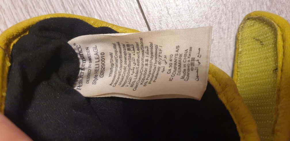 Rękawice motocyklowe Peak Performance rozmiar 9 M/L używane