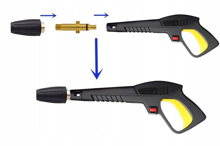 Turbodysza Do Myjki Karcher Hd Hds Dysza Rotacyjna Wirująca Turbo Gwin