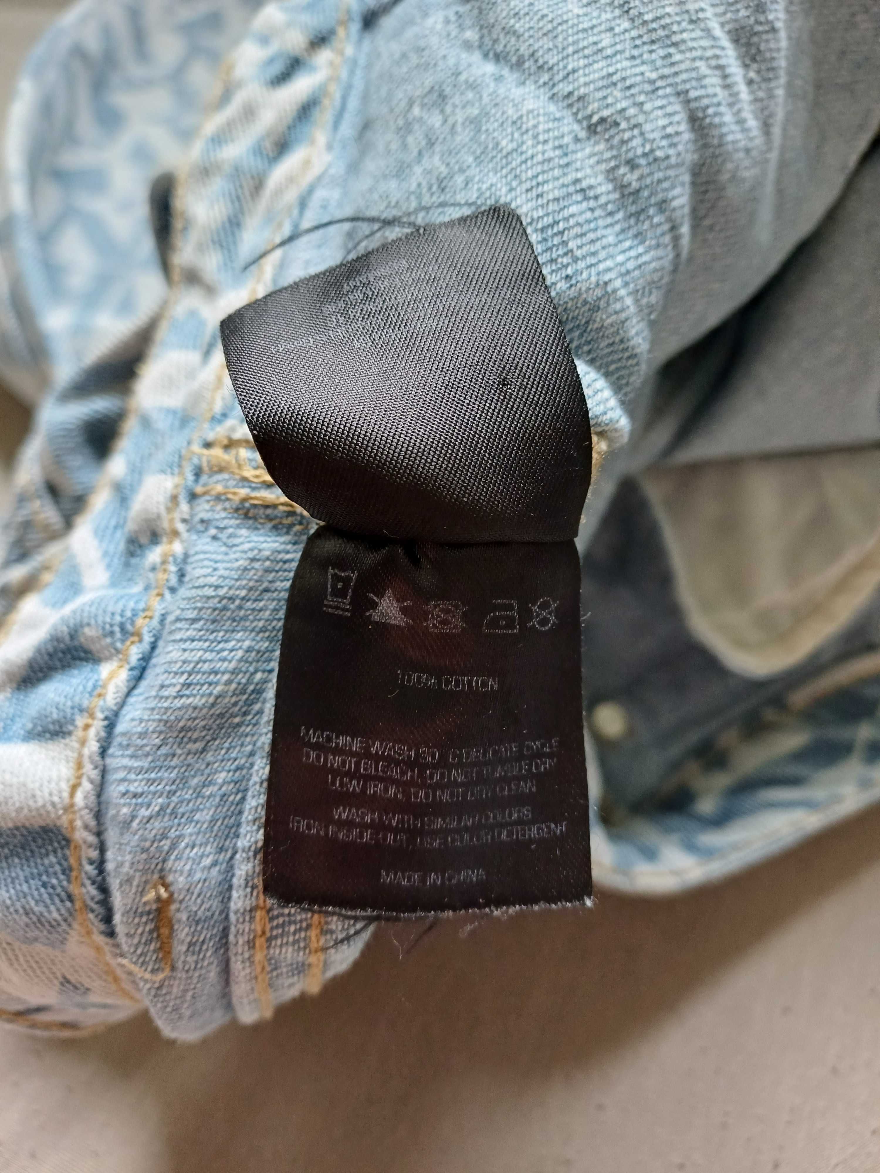 Karl Kani damskie spodnie dżinsy monogram rozmiar M