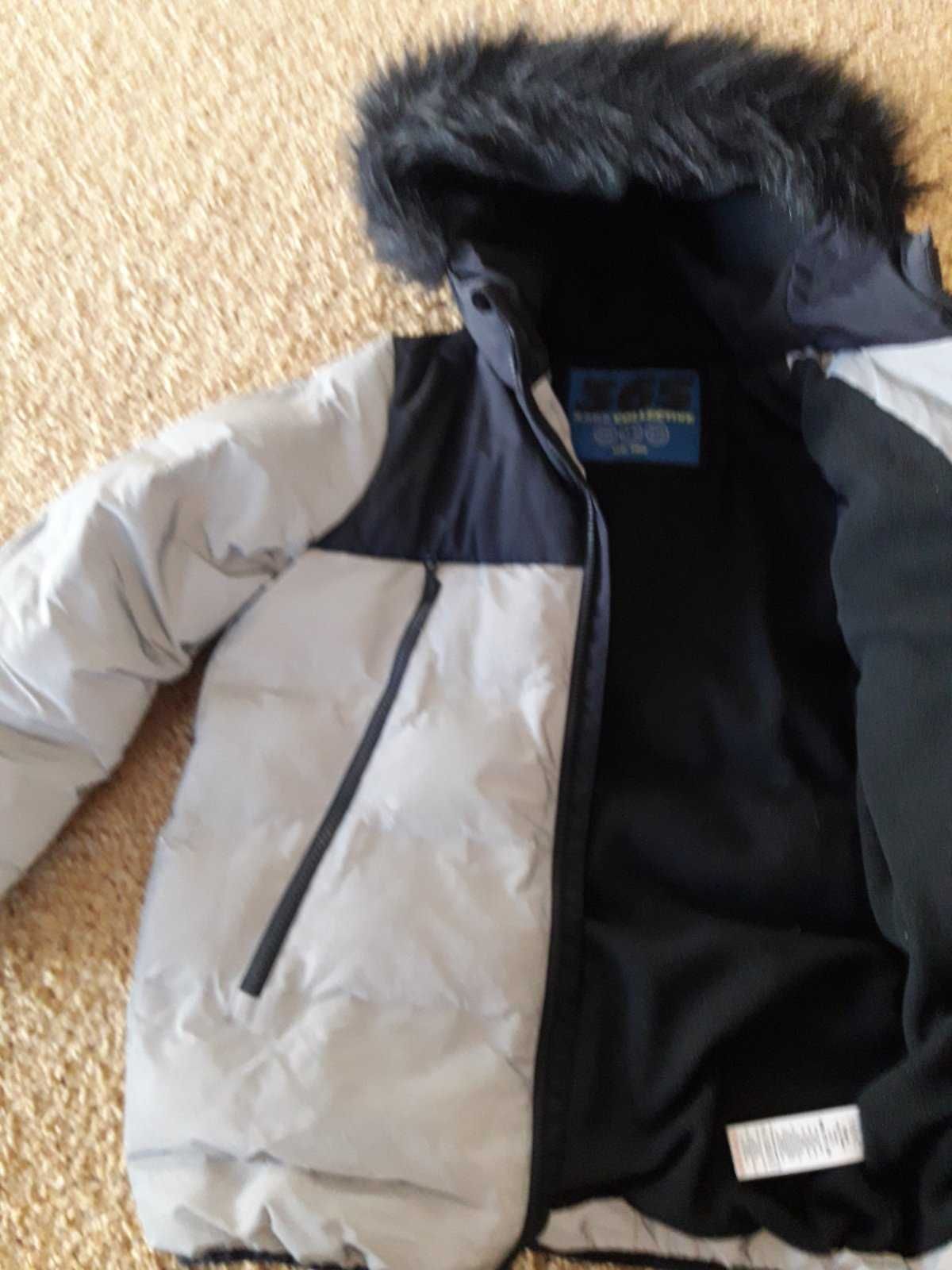 Куртка зимова дитяча хлопчача 9-10 років