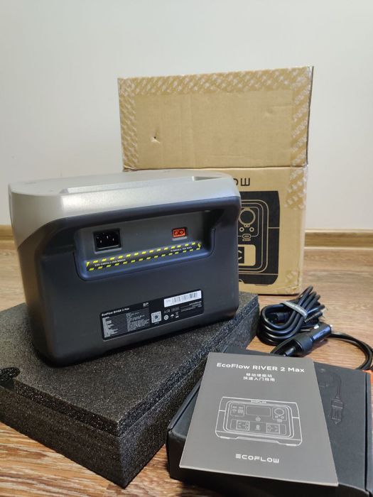 EcoFlow River 2 Max, 512 Wh, 1000W, зарядна станція