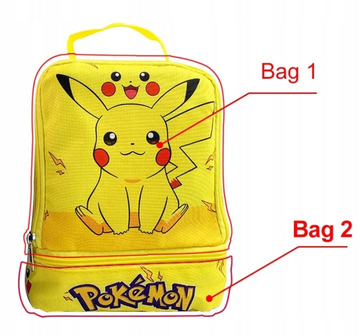 Zestaw 144 Szt Figurek Pokemon + Duża Torba Z Pikachu Prezent Dla Dzie