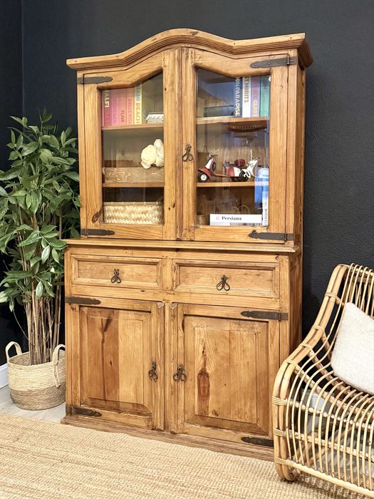 vitrine. aparador, armario, louceiro, livreiro, mexicano, rustico