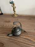 Lampa oliwna braz antyk stylowe starocia dekor