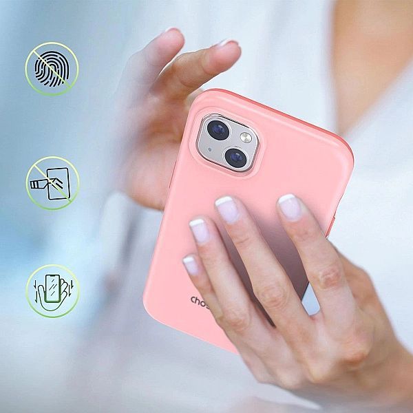 Choetech Mfm Anti-drop case etui Made For MagSafe do iPhone 13 różowy