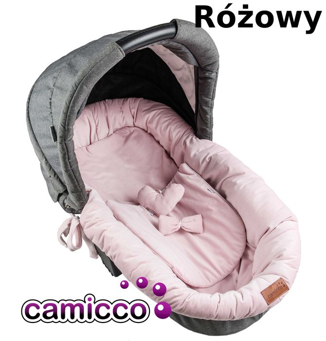 WKŁAD DO GONDOLI + MATERAC VELVET gondola owijka ochraniacz głęboki