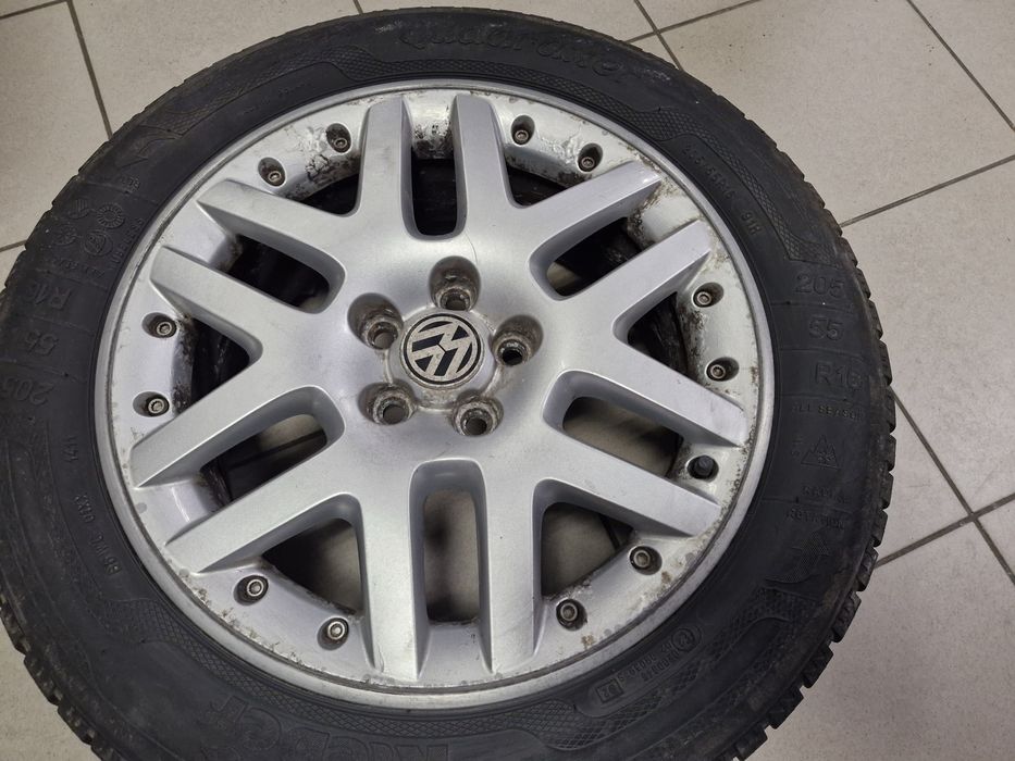 2 felg BBS RS825 16" 5x100 ET43 VW Polo Golf IV Audi A3 Leon