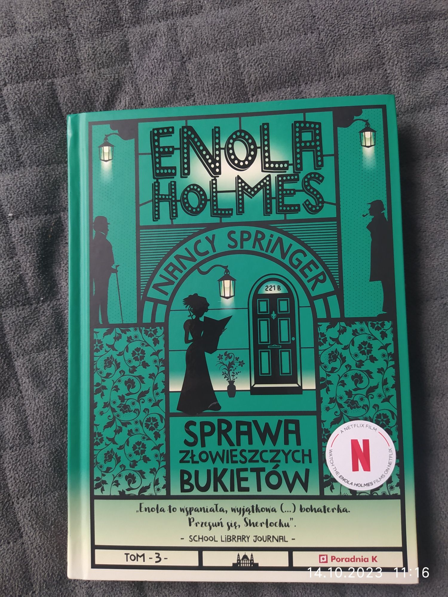 Książka Enola Holmes tom 3