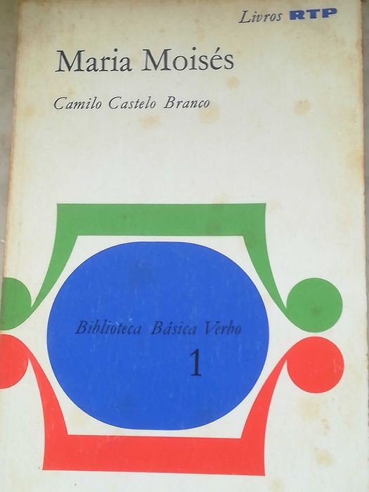 Livro: Maria Moises de Camilo Castelo Branco