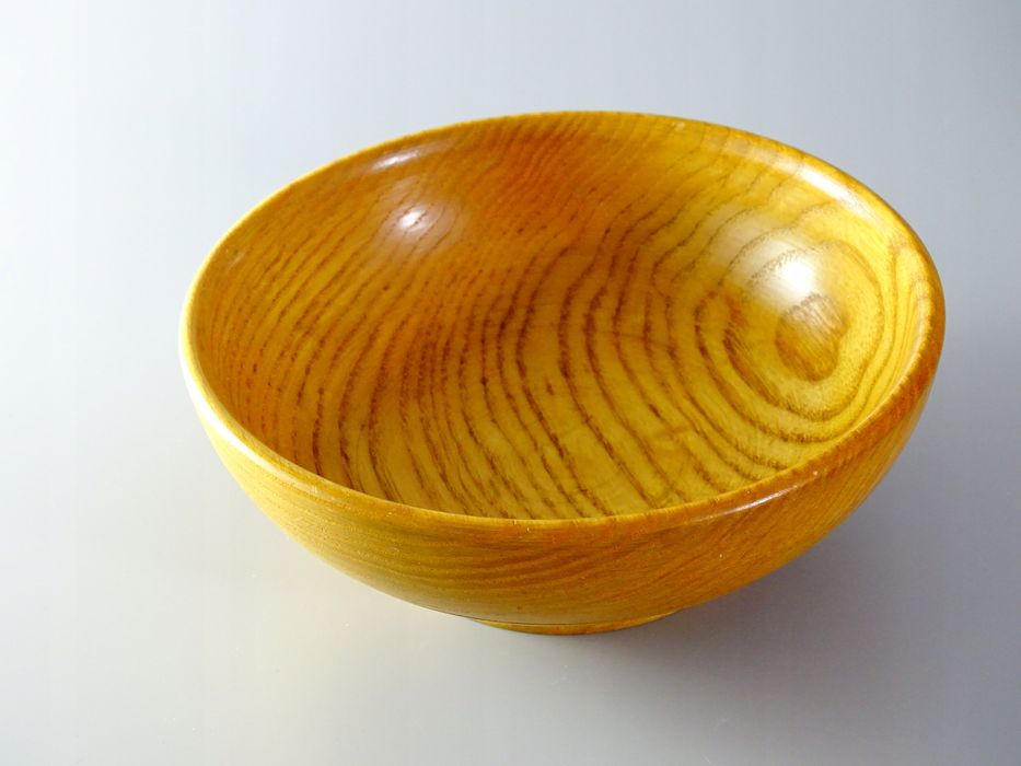 lata 60 drewniana paterka miseczka