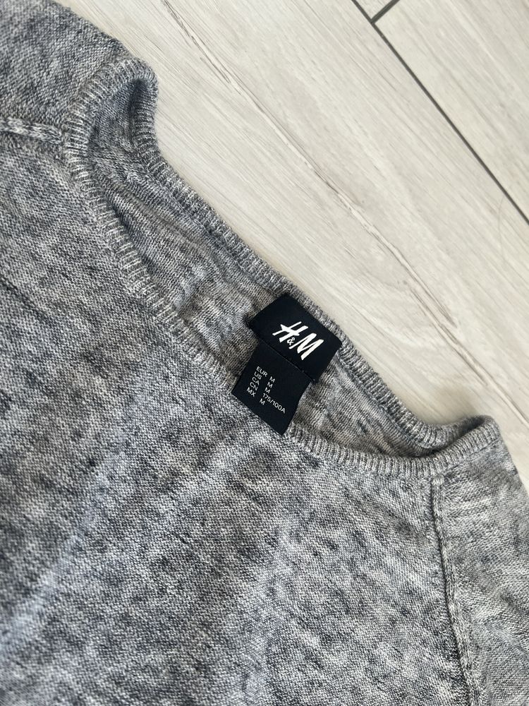 Bawełniany męski sweter H&M rozmiar M