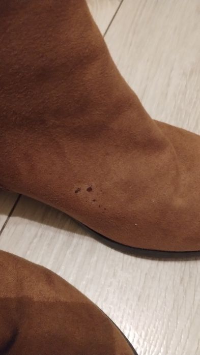 Brązowe botki new look