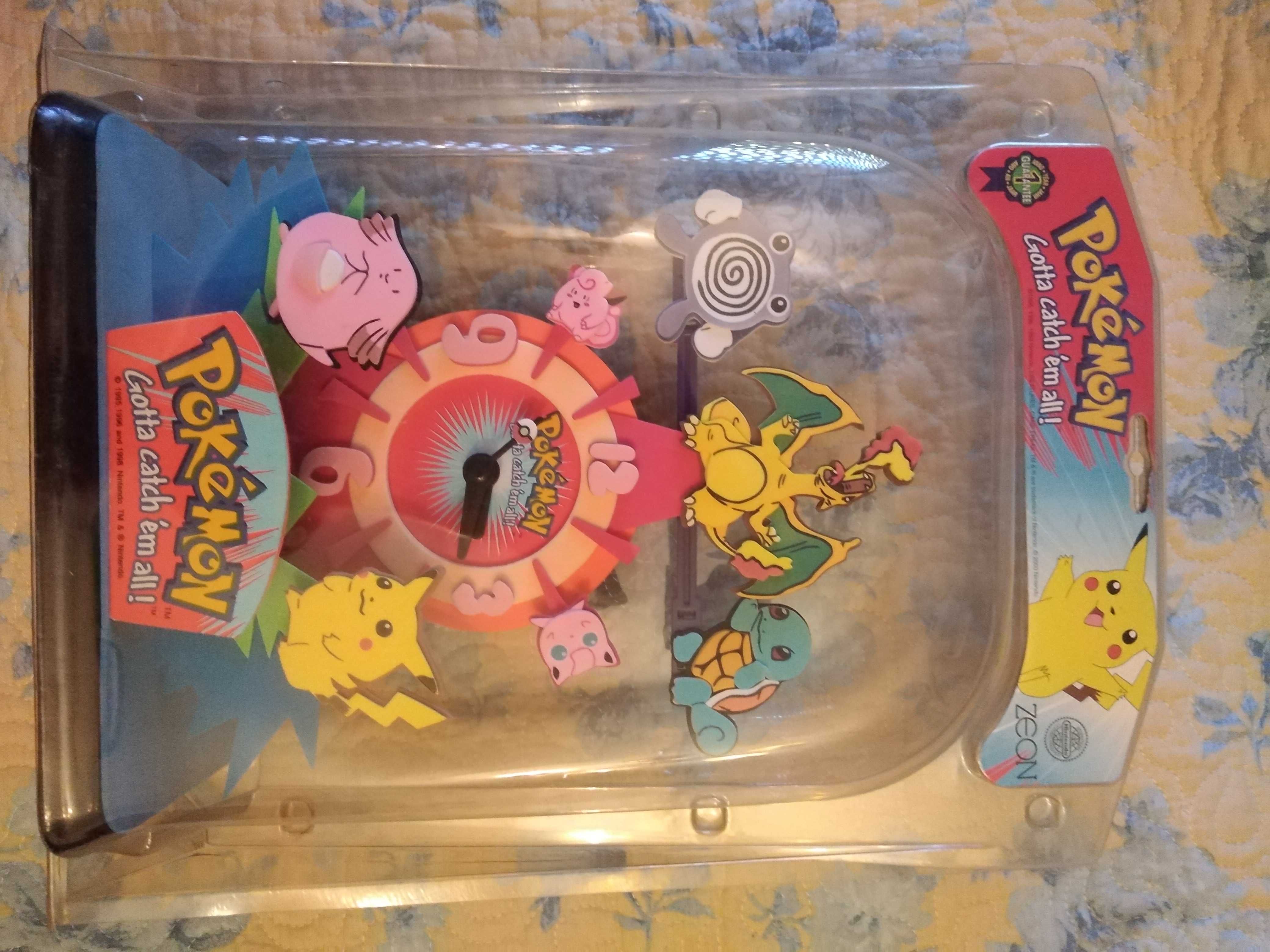 Relógio de parede Pokémon