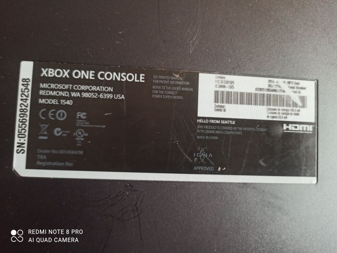 Xbox One em bom estado