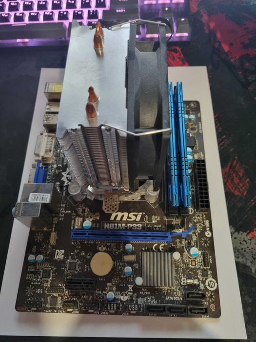 Комплект кулер (ID-Cooling) + процесор (I7-4770) + ОЗП (DDR3 2х8gb)