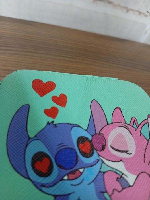 Pudełko na biżuterię mała szkatułka Stitch i Angel