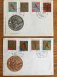 Medale olimpijskie Tokio 1964 - koperty FDC 1965r