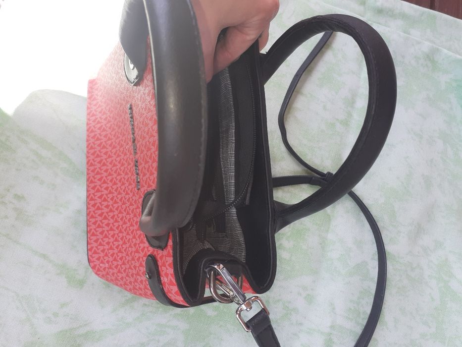 Michael Kors piękna torebka stan idealny czerwona MK
