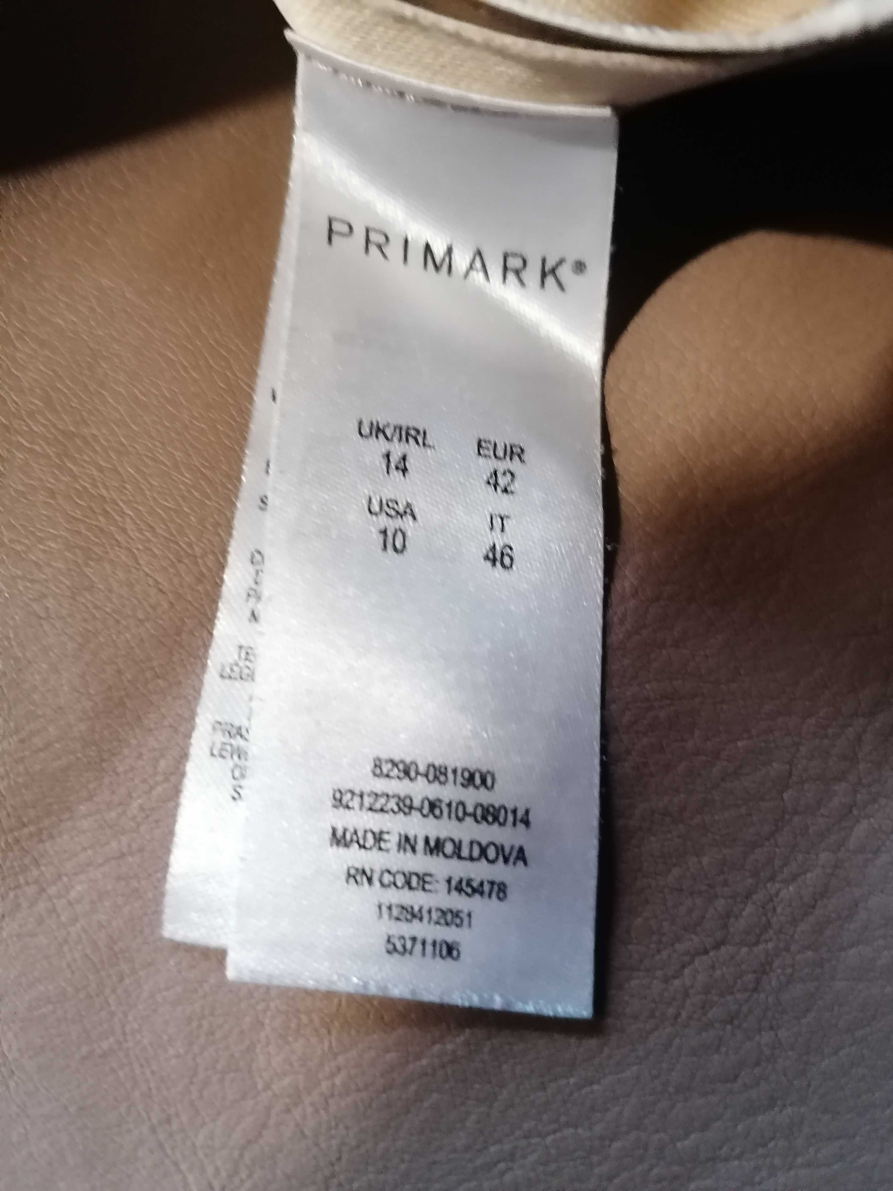 Spódnica PRIMARK midi rozkloszowana eko skóra 42 XL