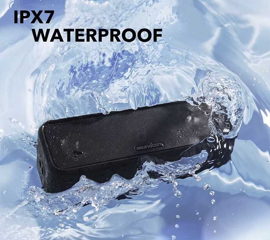 Портативна колонка Anker Soundcore 2 3 Bluetooth5.0 12W 16W IPX7 Black