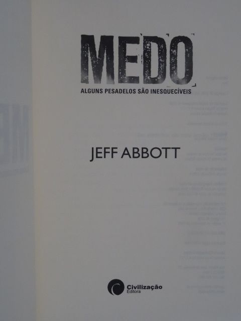 Jeff Abbott - Vários Livros