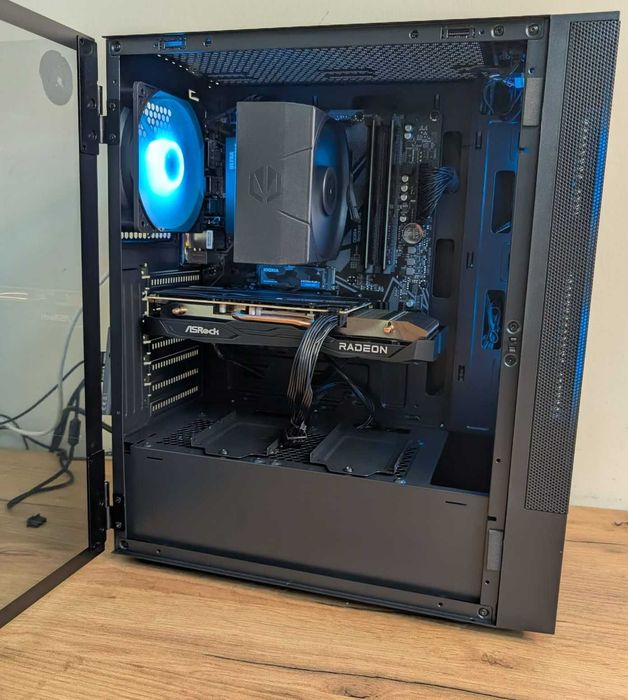 Komputer AMD Ryzen 5600 RX7600 B550M 16GB 1TB WIFI Win11 Logic Arya