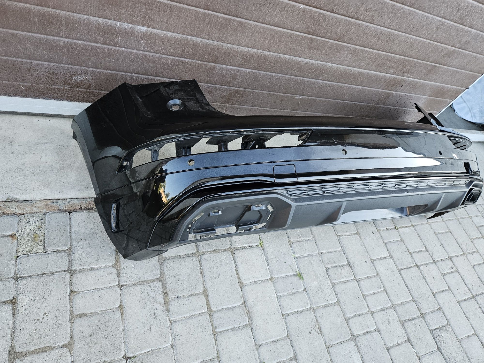 Задній бампер рест Audi Q5 80a S-line 2018-2024р.