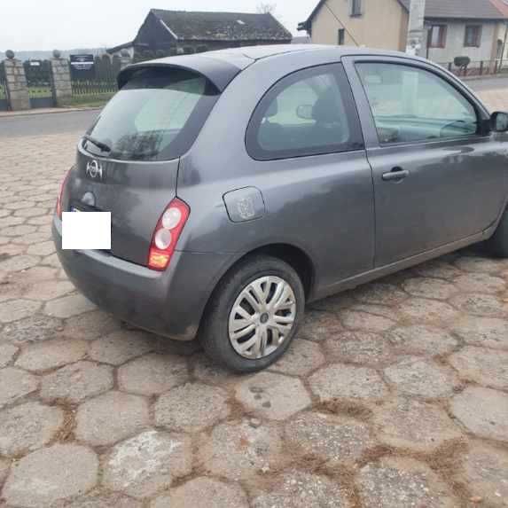 Nissan Micra K12 1.2 benzyna kolor grafitowy kod lakieru KY5 na części