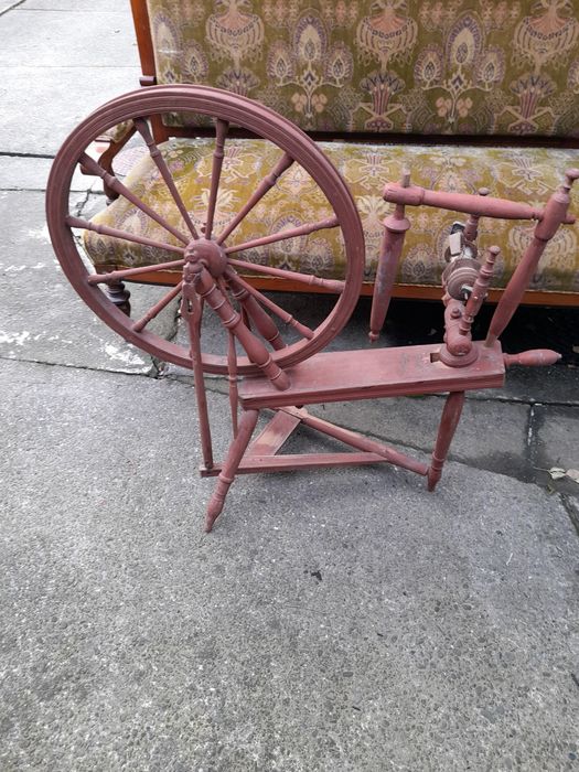 Stare wrzeciono kołowrotek