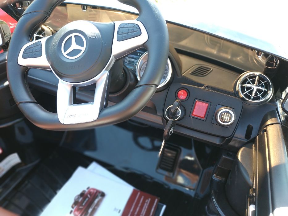 SAMOCHÓD Na Akumulator # Mercedes SL65 # Nowe # Pilot # Skóra