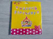 Napis urodzinowy happy birthday zamek
księżniczka ozdoba urodziny