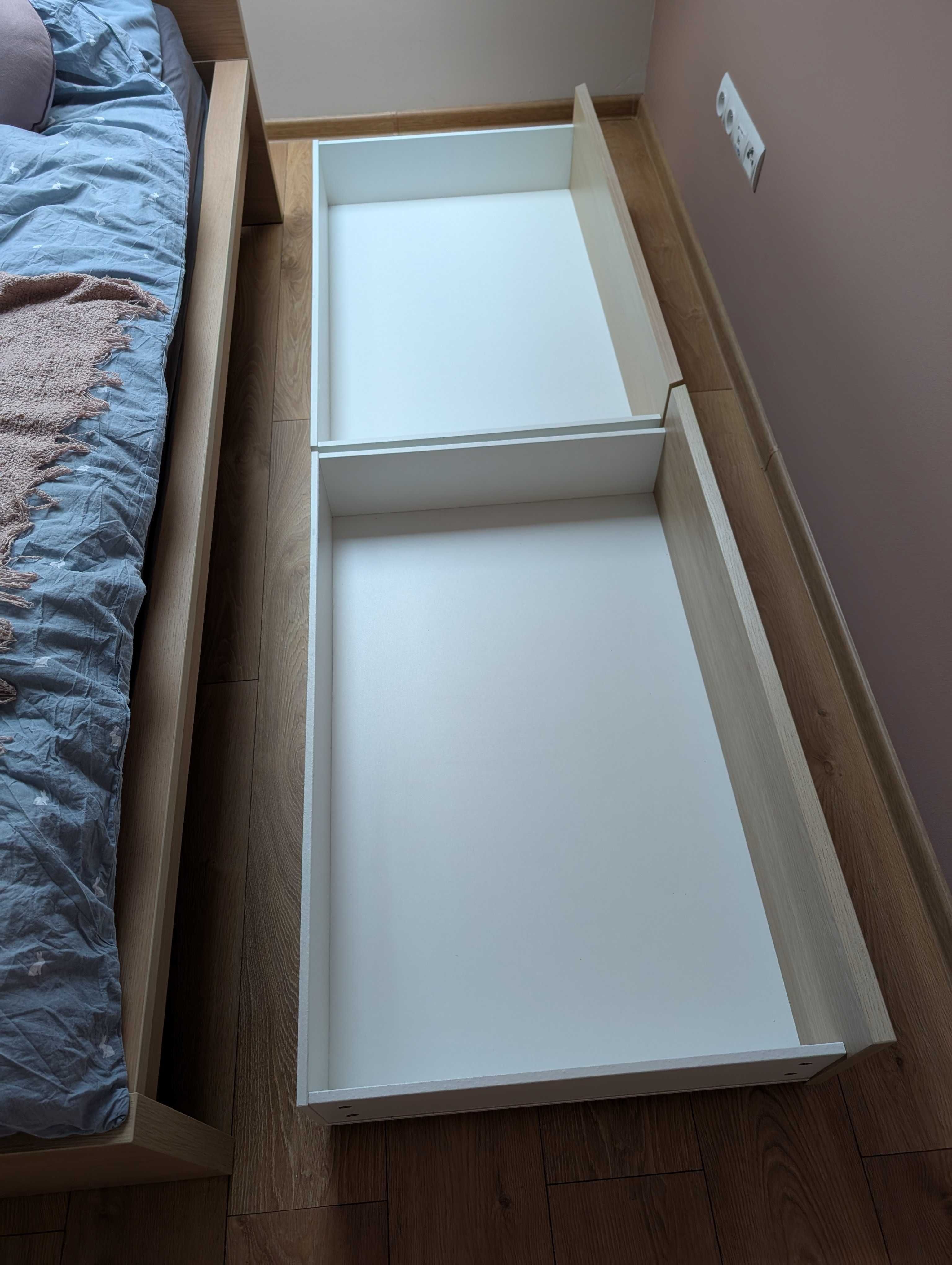 IKEA Malm pojemniki na pościel